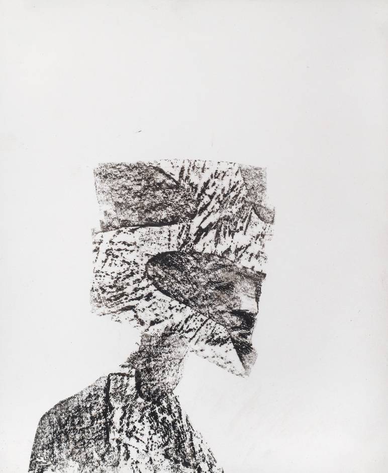Profile of Assyrian King, c. 1958